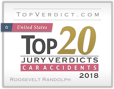 2018 Top 20 Jury Verdicts - Car Accidents